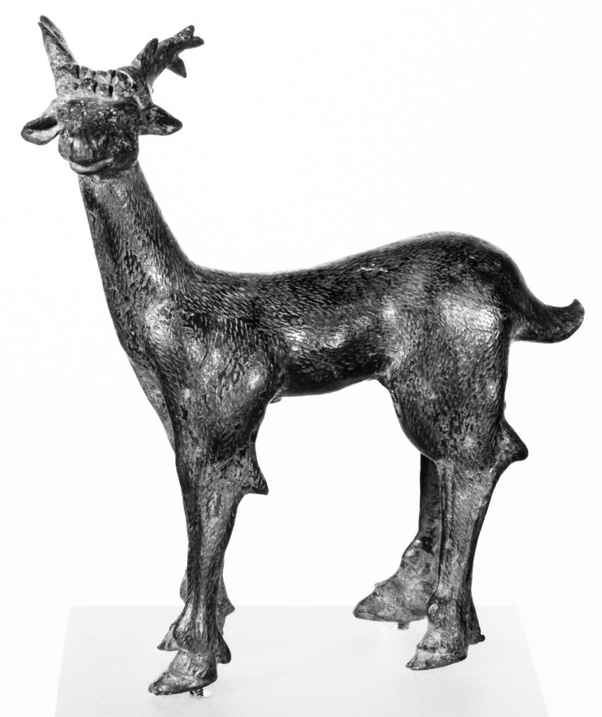 Unknown:Statuette of a Stag, Poster Print Wall Art