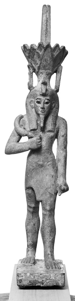 Unknown:Imitation of a Statue of Nefertum, Poster Print Wall Art