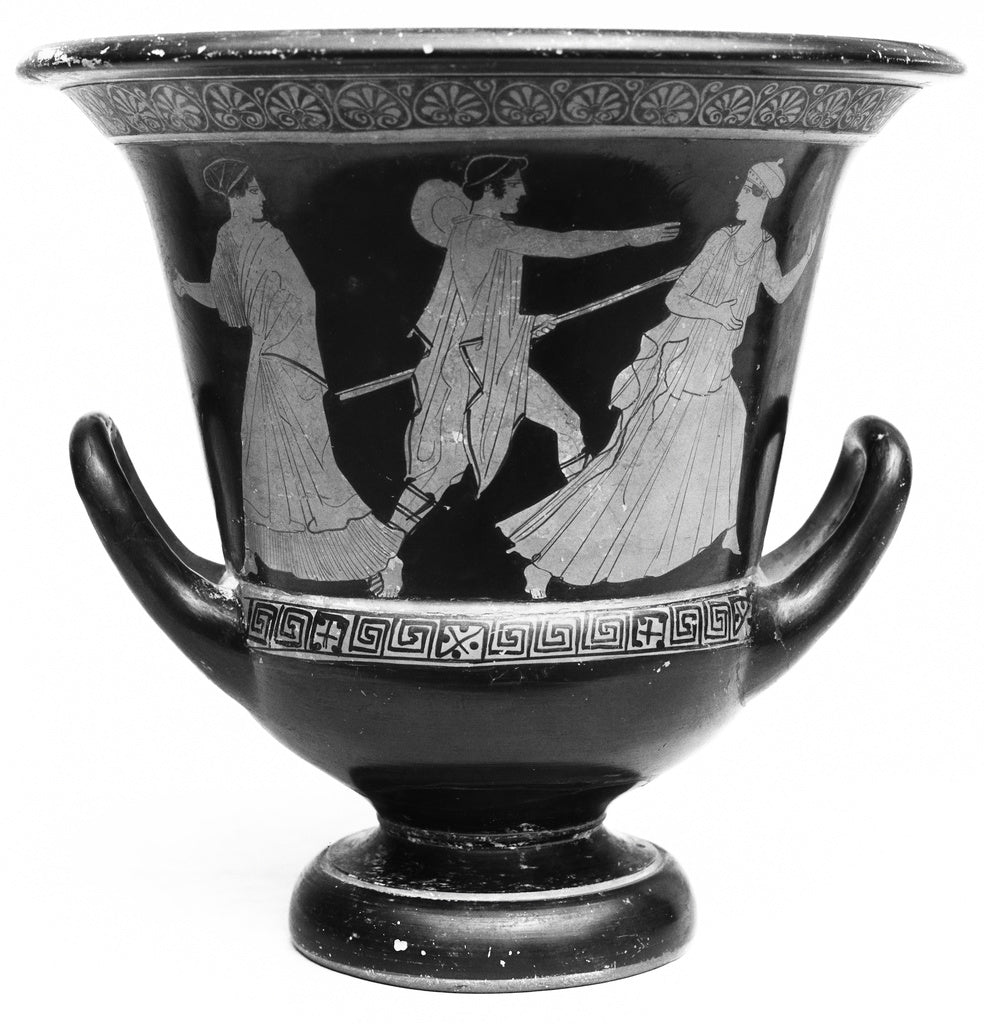 Nekyia PainterNear:Attic Red-Figure Calyx Krater, Poster Print Wall Art