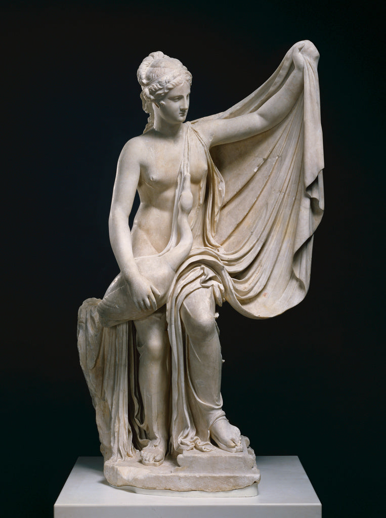 Unknown:Statue of Leda and the Swan, Poster Print Wall Art