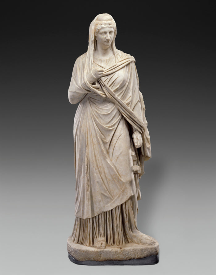 Unknown:Portrait of Faustina the Elder,16x12