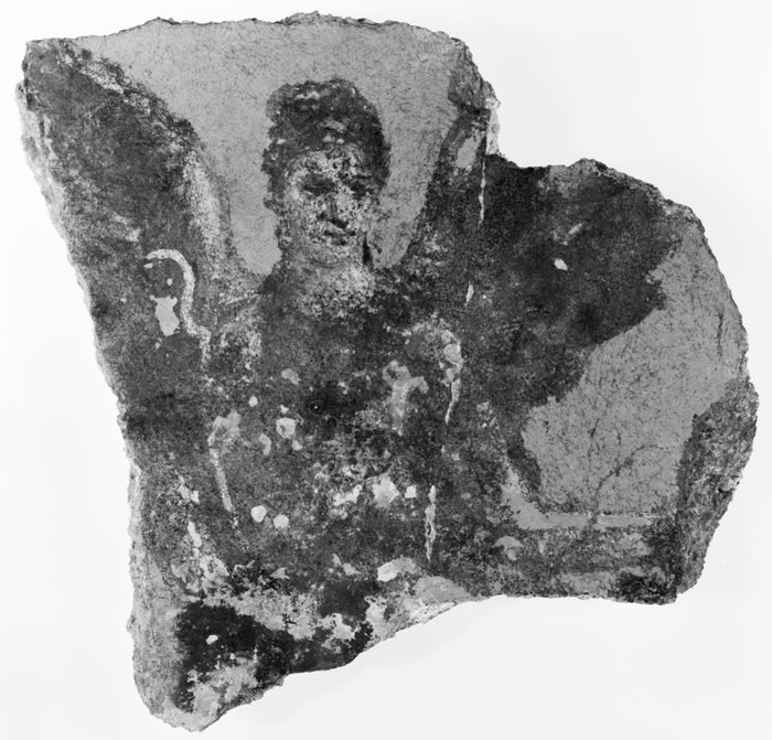 Unknown:Fragment of a Fresco with Nike,16x12