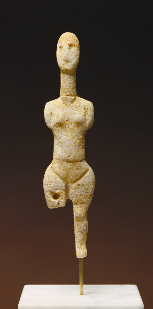 Unknown:Statuette of a Female Figure,16x12