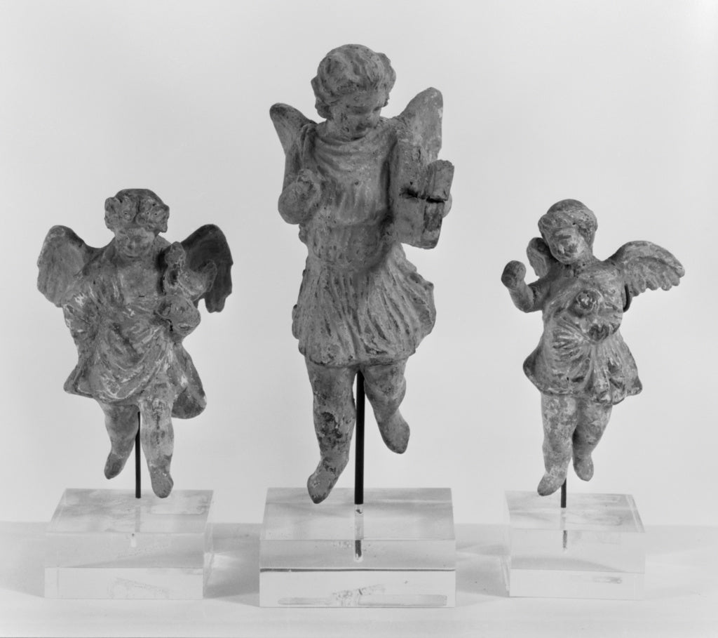 Unknown:Statuette of a Flying Eros Carrying a Cock,16x12"(A3)Poster