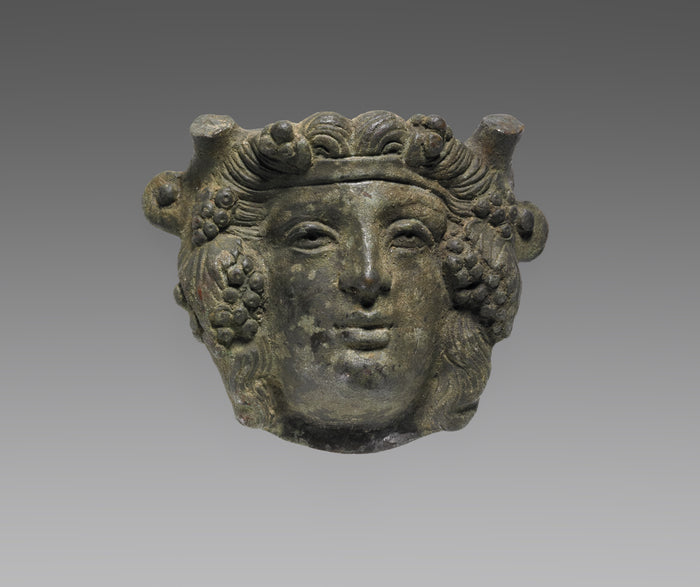 Unknown:Applique of a Head of Dionysos,16x12