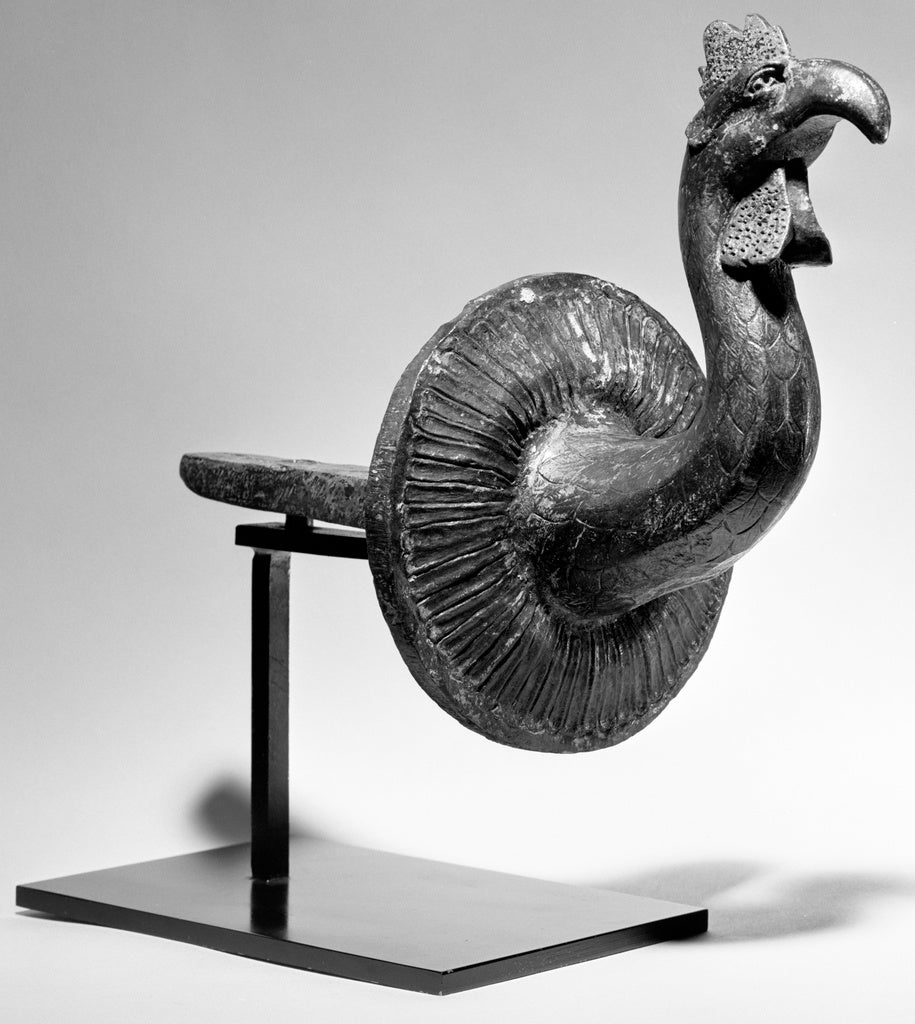 Unknown:Applique of a Rooster, Poster Print Wall Art