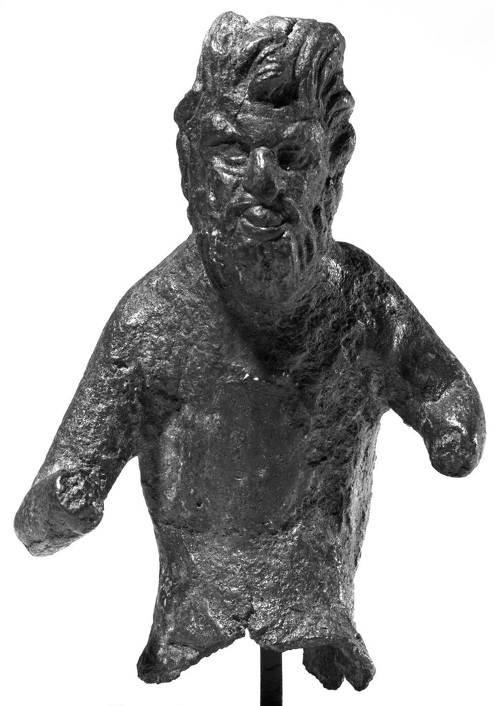 Unknown:Fragmentary Statuette of Pan,16x12