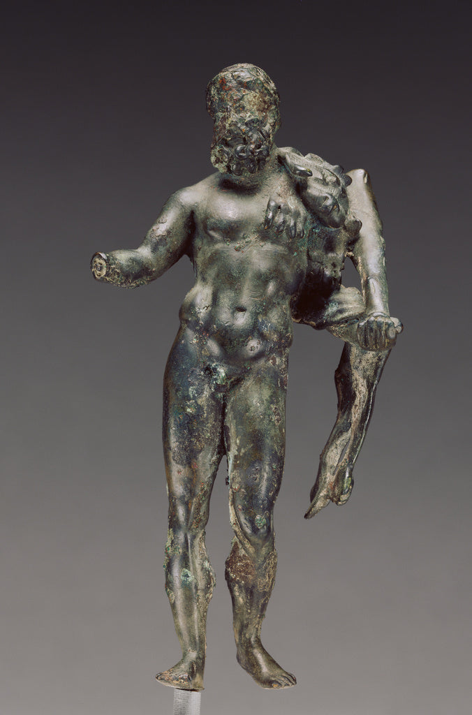 Unknown:Statuette of Hercules,16x12