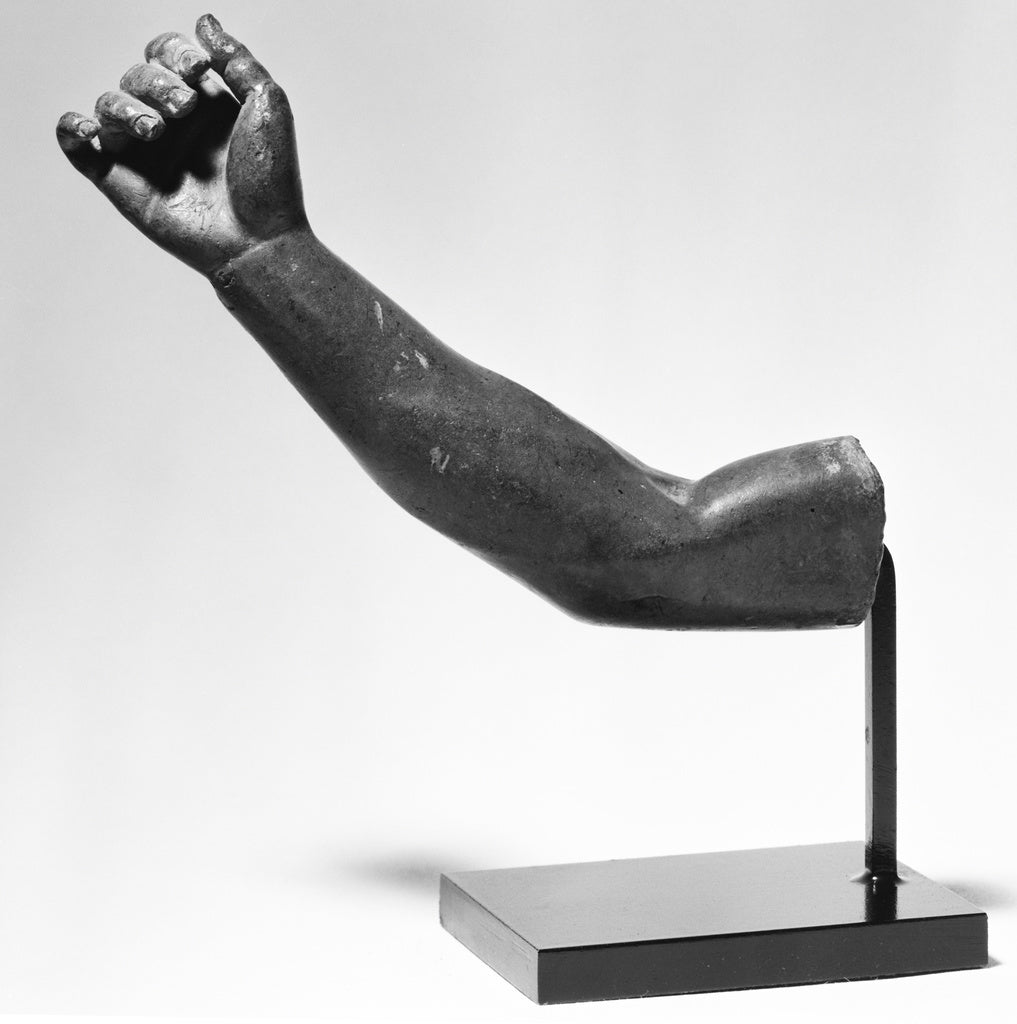 Unknown:Right Arm of a Statuette, Poster Print Wall Art