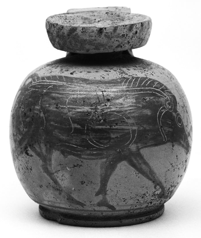 Unknown Artist:Etrusco-Corinthian Aryballos,16x12