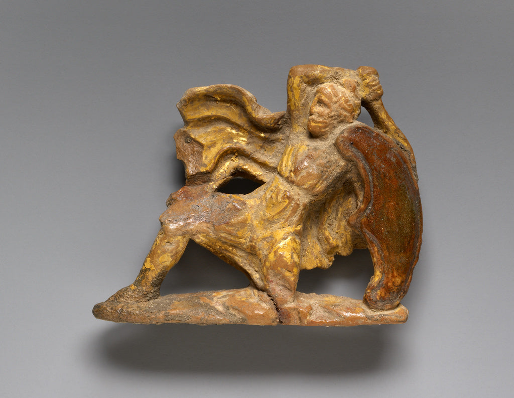 Unknown:Relief with a Fighting Arimasp, Poster Print Wall Art