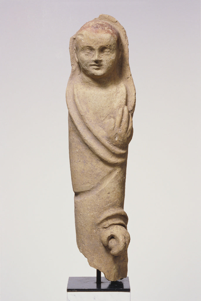 Unknown:Votive Statuette of a Swaddled Infant,16x12