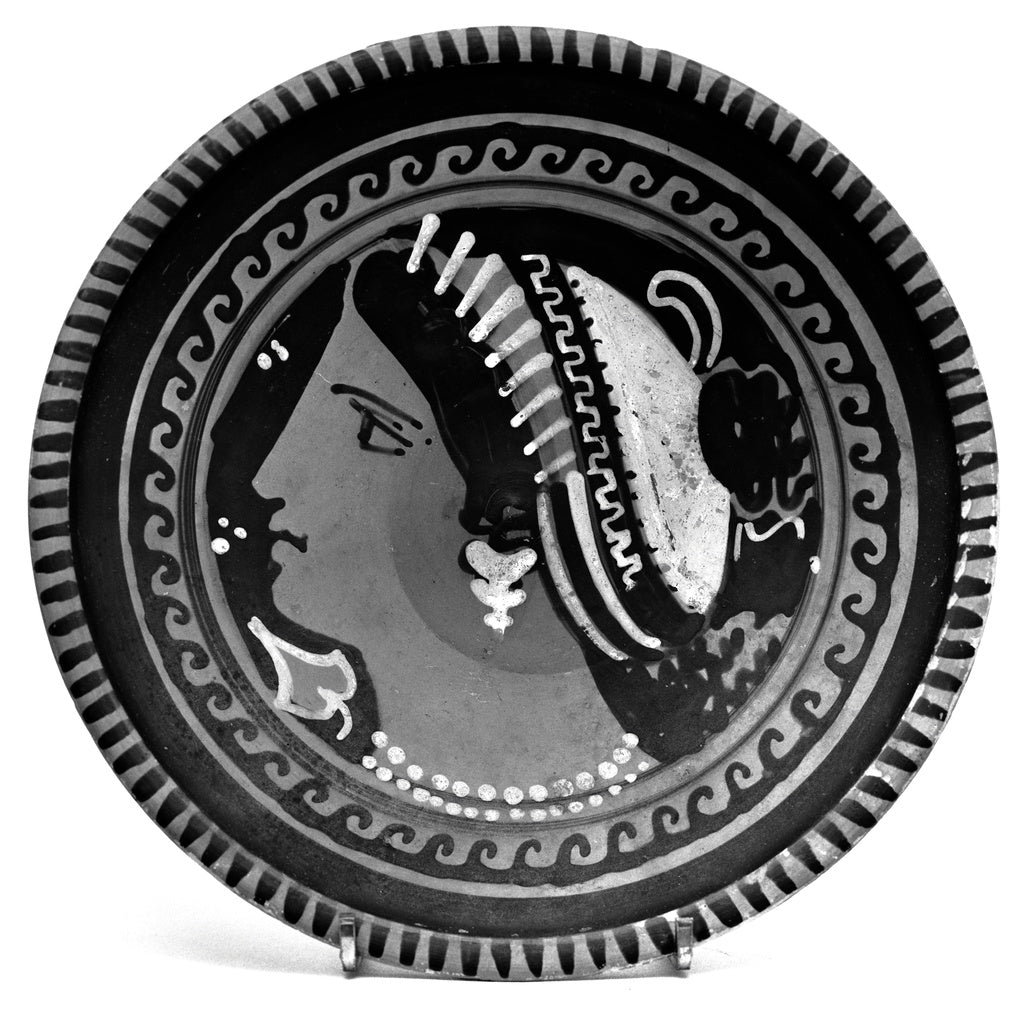 Stoke-on-Trent PainterAttributed to:Apulian Plate, Poster Print Wall Art