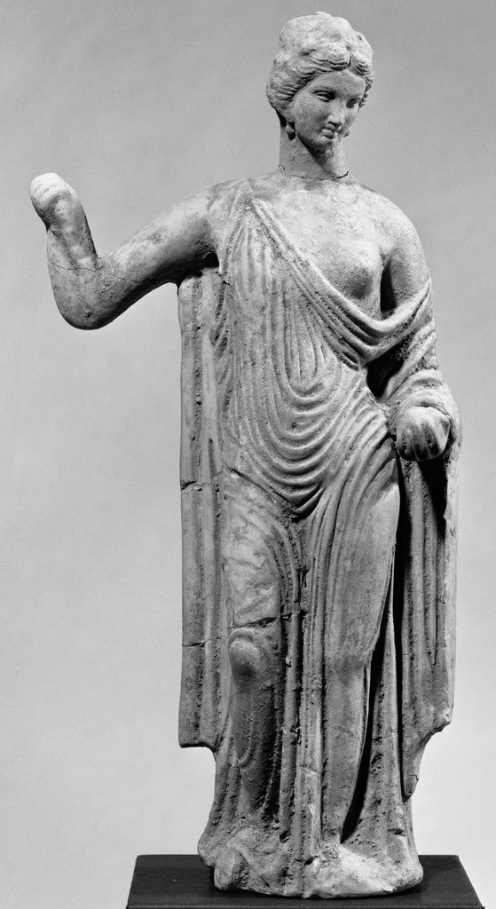 Unknown:Statuette of Aphrodite (Venus Genetrix Type),16x12