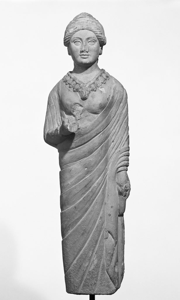 Unknown:Statuette of a Young Woman, Poster Print Wall Art