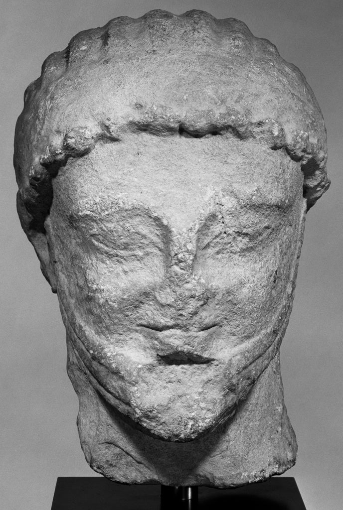 Unknown:Head from a Statue of a Male Figure,16x12"(A3)Poster