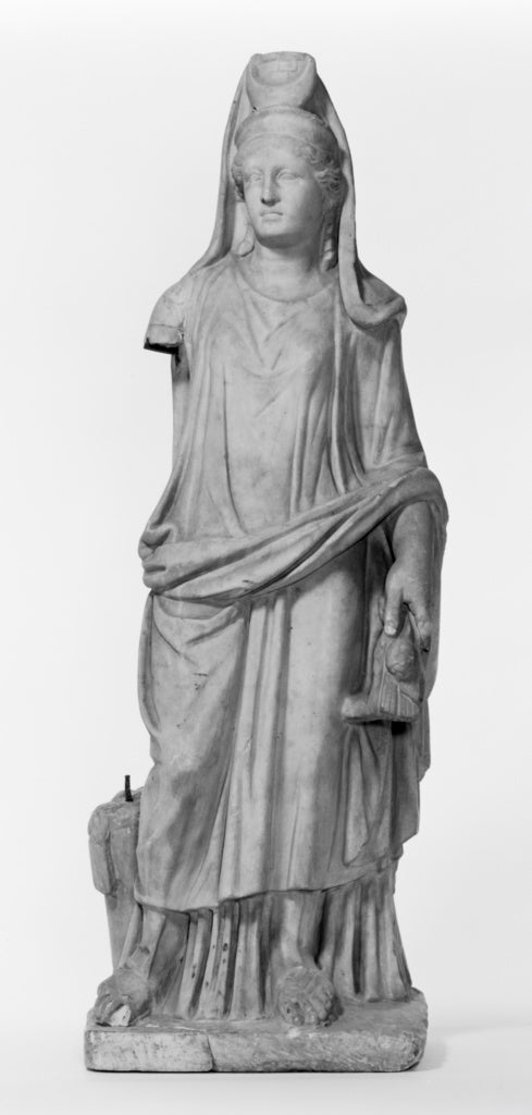 Unknown:Statuette of a Syncretic Goddess, Poster Print Wall Art