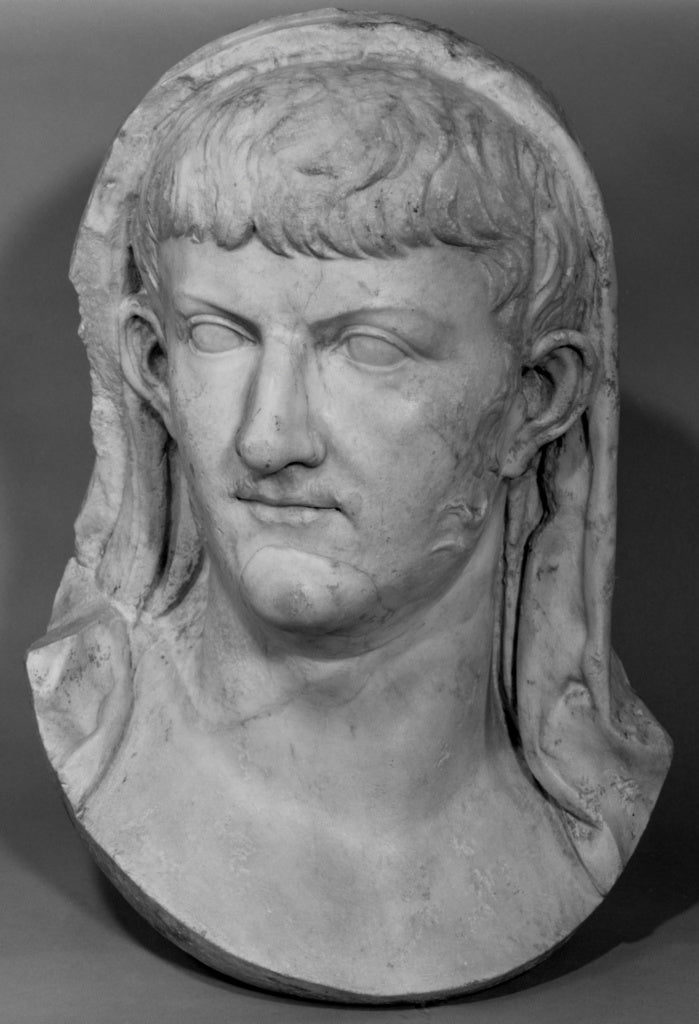 Unknown:Portrait Head of a Julio-Claudian Prince, Poster Print Wall Art
