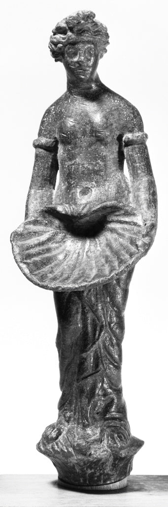 Unknown:Statuette of Venus Holding a Large Scallop Shell, Poster Print Wall Art