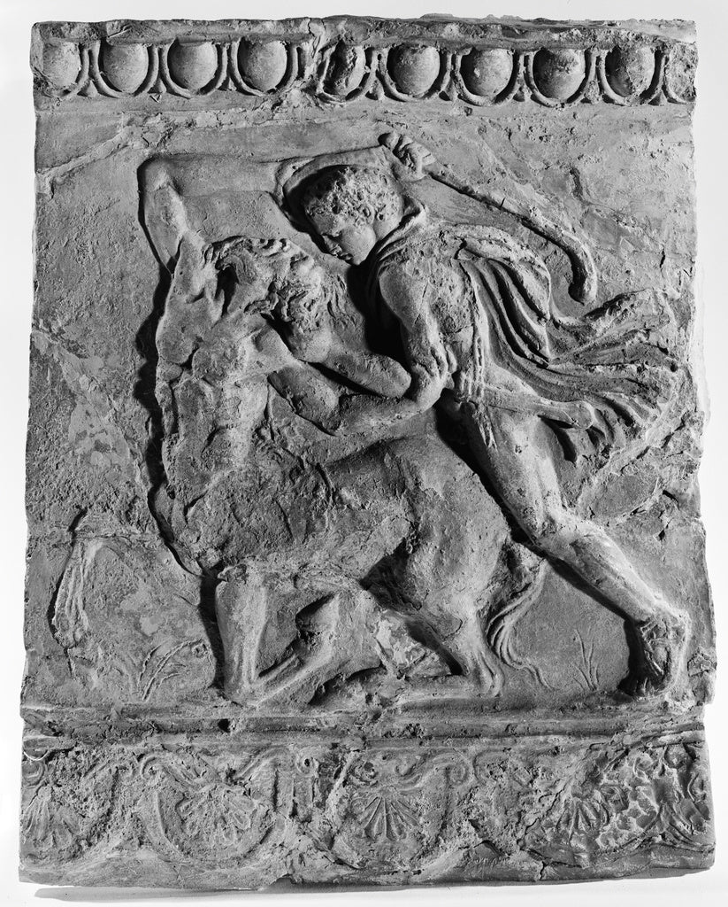 "Campana" Relief of Theseus Slaying a Centaur,16x12"(A3)Poster