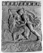 "Campana" Relief of Theseus Slaying a Centaur,16x12"(A3)Poster