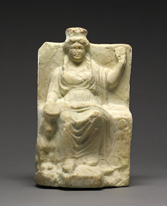 Unknown:Statuette of Seated Cybele,16x12