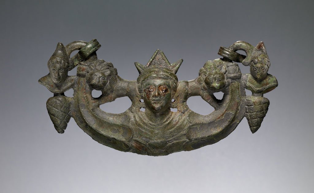 Unknown:Handle with the Head of a Goddess (Demeter or Cybele, Poster Print Wall Art