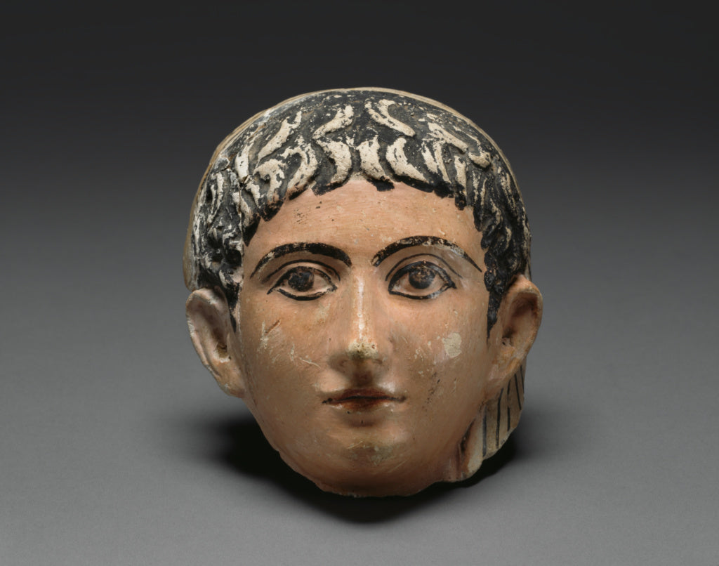 Unknown:Mask of a Youth, Poster Print Wall Art