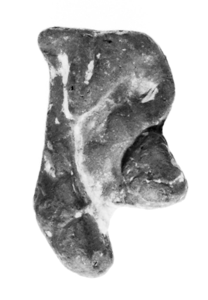 Unknown:Grotesque Statuette of a Crouching Phallic Figure fr, Poster Print Wall Art