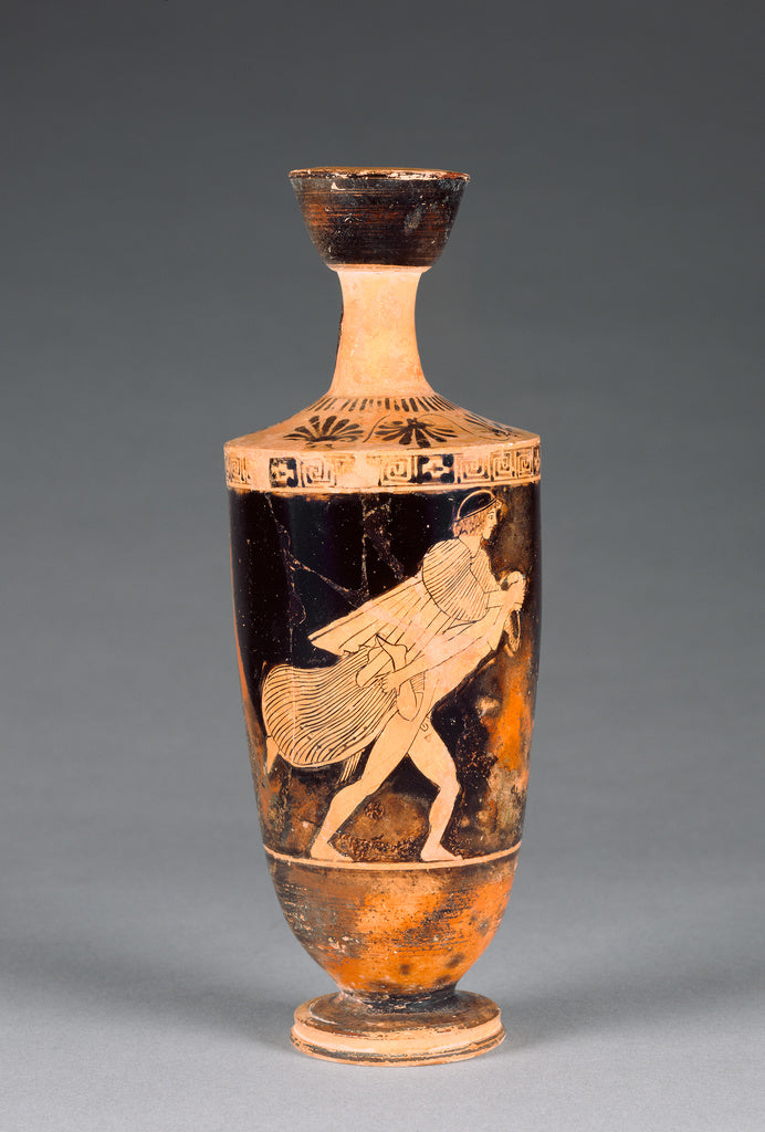 Carlsruhe Painter:Attic Red-Figure Lekythos, Poster Print Wall Art
