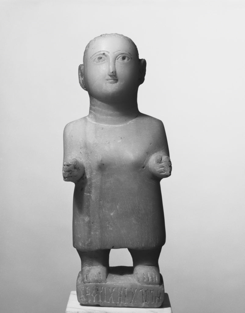 Unknown:South Arabian Funerary Statuette, Poster Print Wall Art