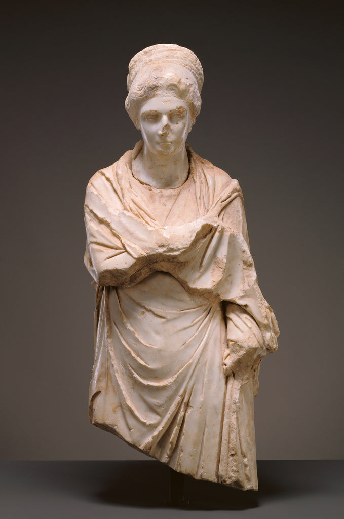 Unknown:Portrait Statue of a Woman, Poster Print Wall Art