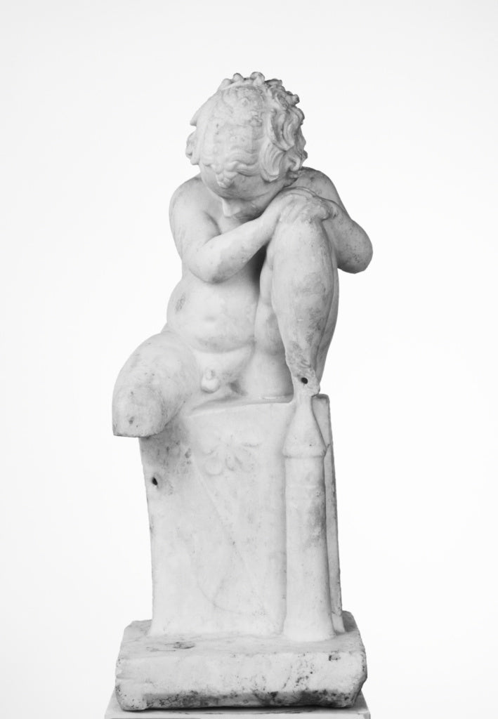 Unknown:Statue of a Seated Eros,16x12"(A3)Poster