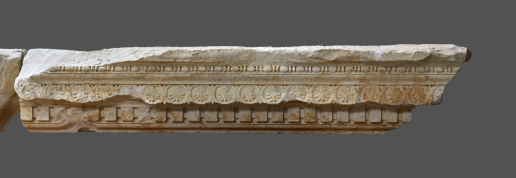 Unknown:Right Corner Block of a Cornice, Poster Print Wall Art