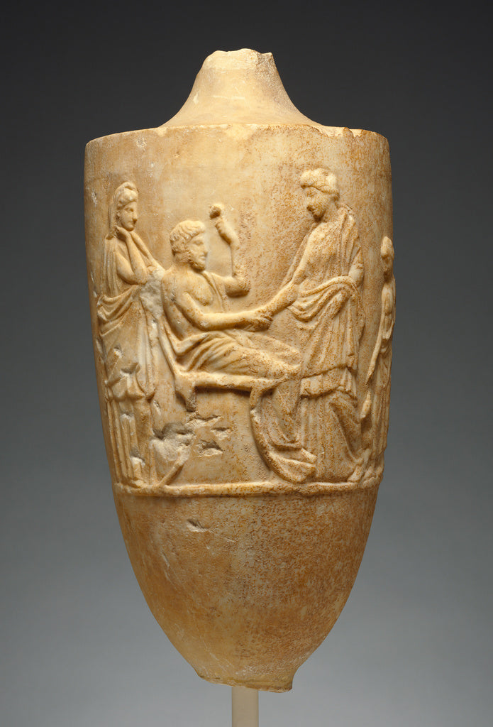 Unknown:Funerary Lekythos, Poster Print Wall Art