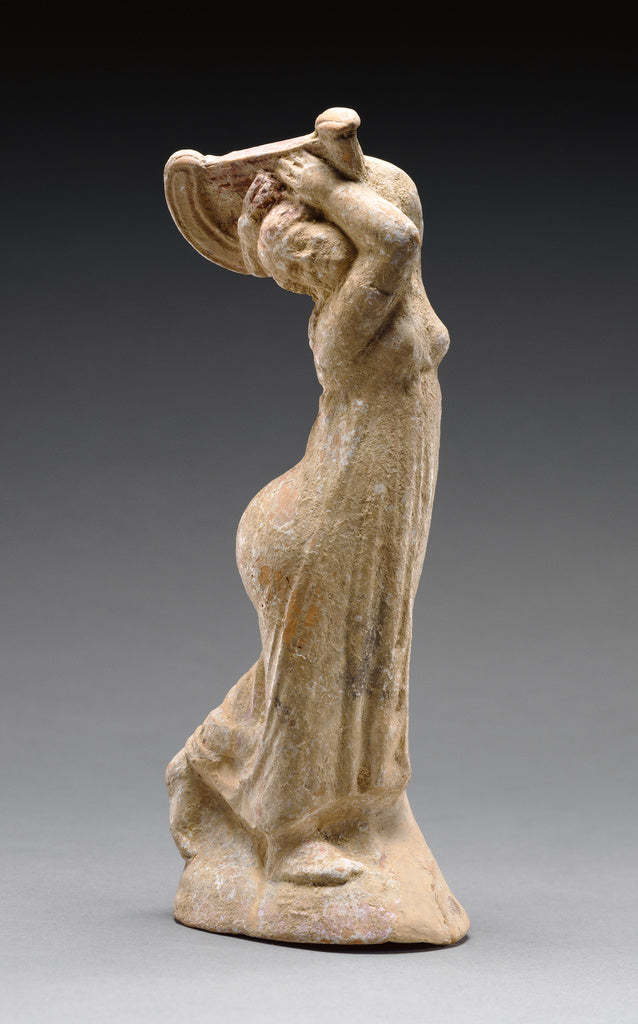 Unknown:Statuette of a Woman with a Kithara,16x12"(A3)Poster