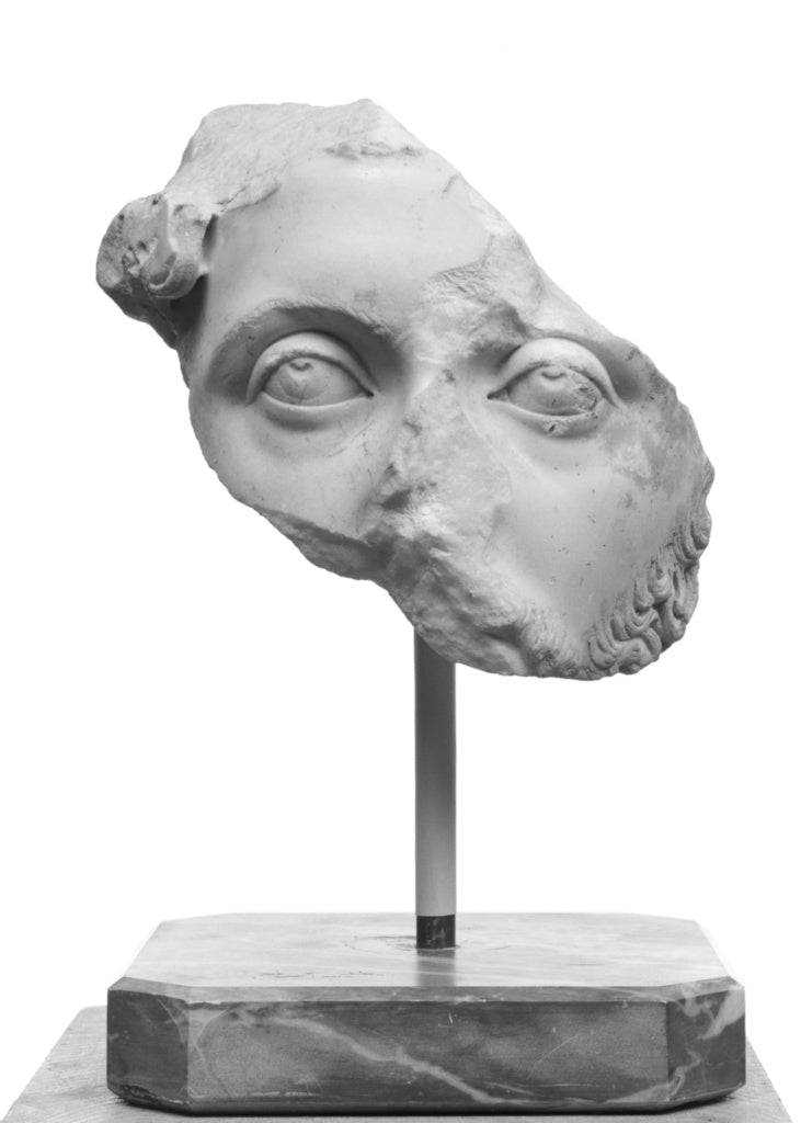 Unknown:Fragmentary Portrait of Marcus Aurelius, Poster Print Wall Art