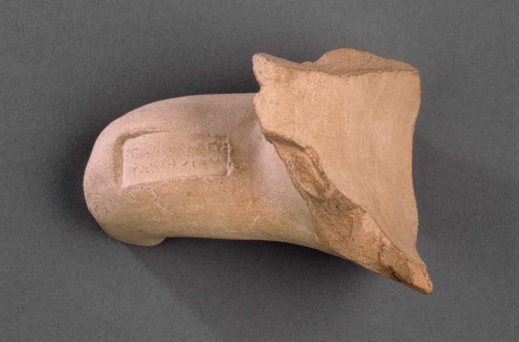 Unknown:Storage Amphora Handle, Poster Print Wall Art