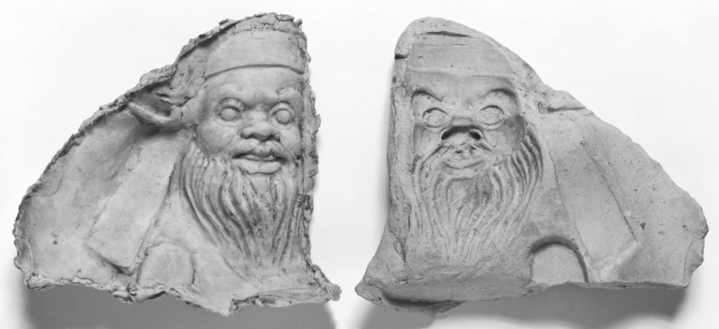 Unknown:Mold of the Front of the Head of a Banqueting Sileno,16x12"(A3)Poster