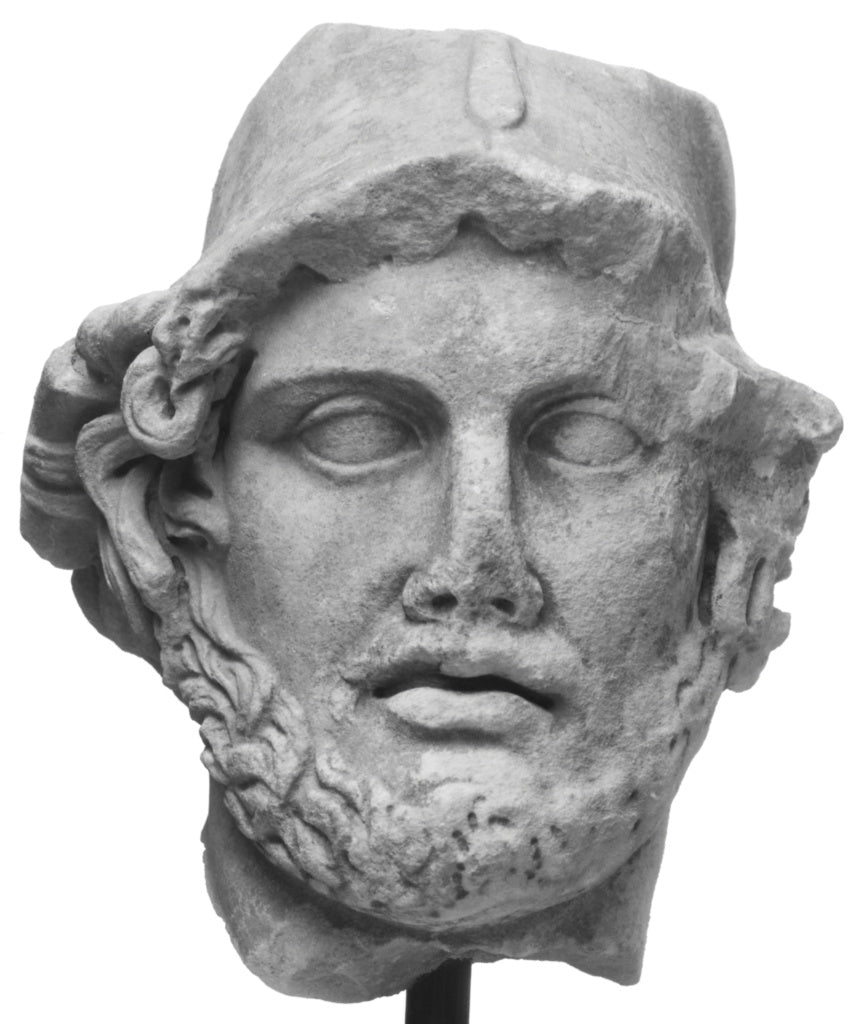 Unknown:Portrait of a Strategos (So-Called Alkibiades), Poster Print Wall Art
