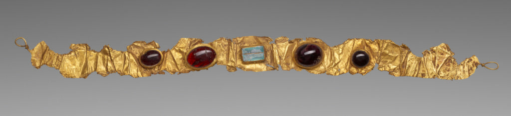 Unknown:Diadem with Inlays, Poster Print Wall Art