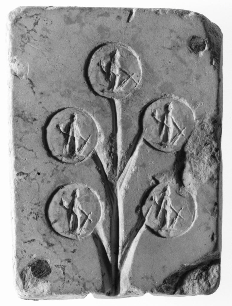Unknown:Mold for Casting Tokens, Poster Print Wall Art