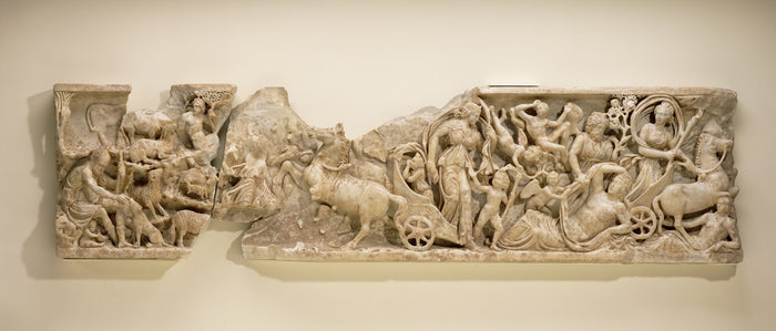 Unknown:Front of a Sarcophagus with the Myth of Endymion,16x12