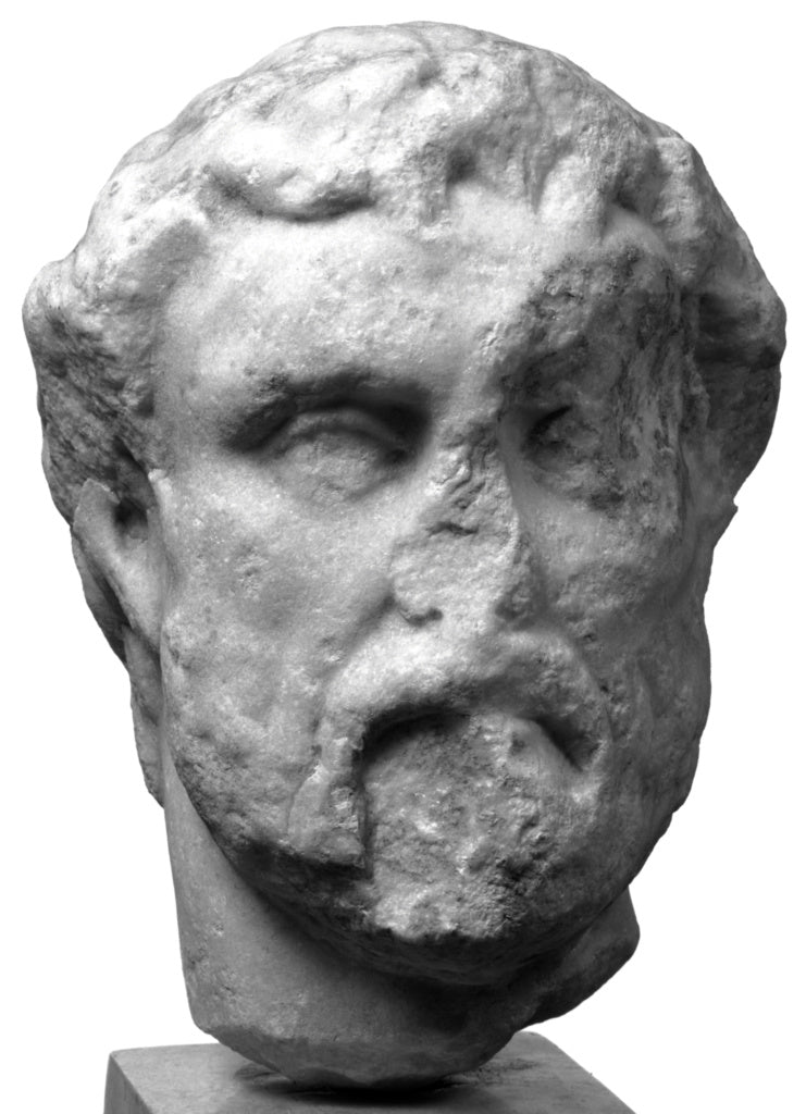 Unknown:Head of Antoninus Pius, Poster Print Wall Art