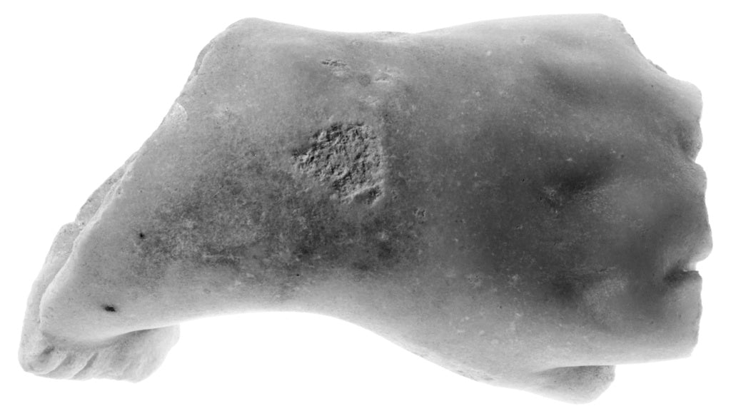 Unknown:Sculptural Fragment: Left Hand with a Bracelet (Fema, Poster Print Wall Art