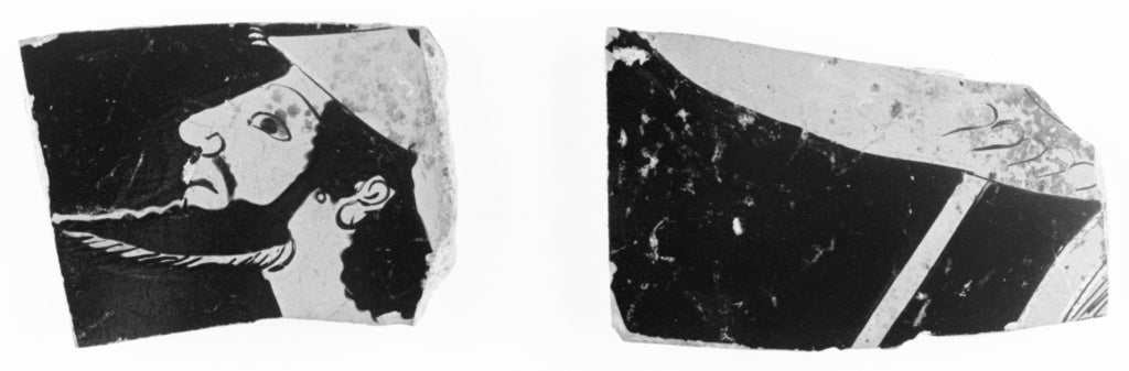 Pezzino Group:Two Joined Calyx Krater Fragments, Poster Print Wall Art