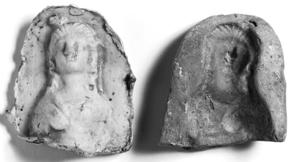 Unknown:Mold of a Small Bust, Poster Print Wall Art
