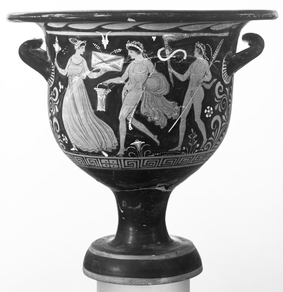 Patera Painter:Apulian Red-Figure Bell Krater, Poster Print Wall Art
