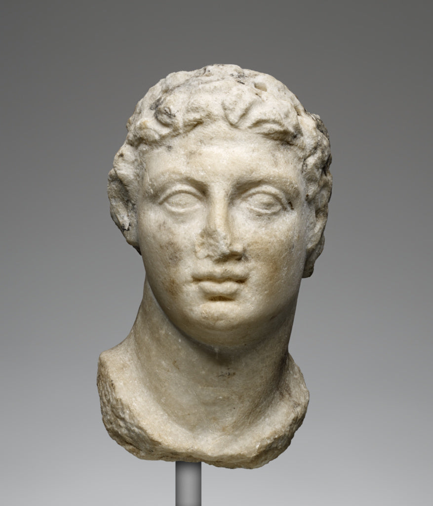 Unknown:Head of Ptolemy III, Poster Print Wall Art