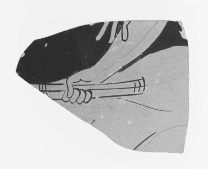 Unknown:Attic Red-Figure Stamnos Fragment,16x12
